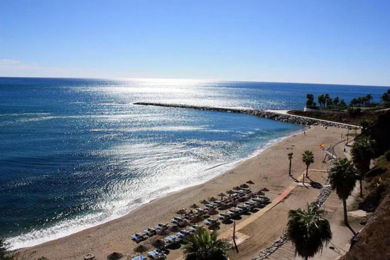 Beachfront Complex El Coloso Views,Pools,Parking Benalmadena Costa Kültér fotó