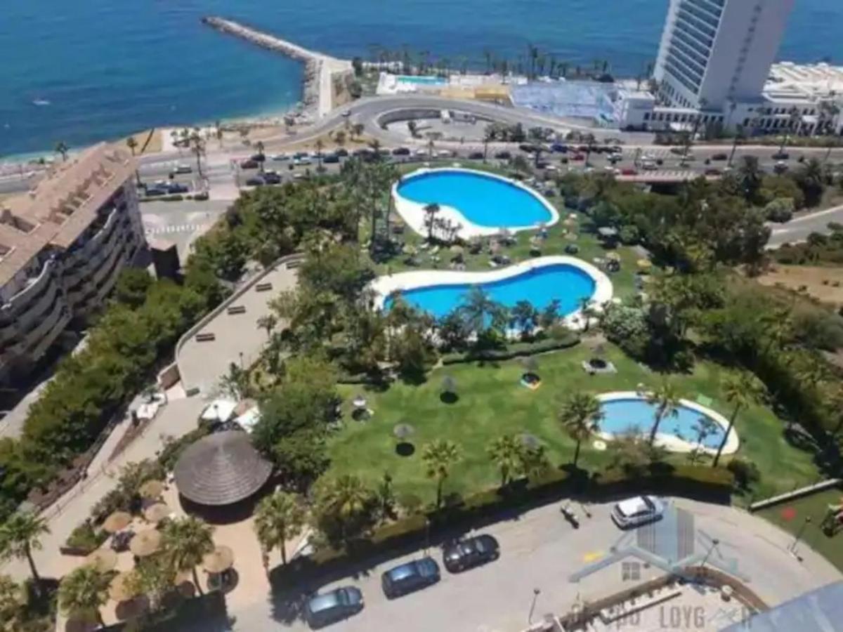 Beachfront Complex El Coloso Views,Pools,Parking Benalmadena Costa Kültér fotó